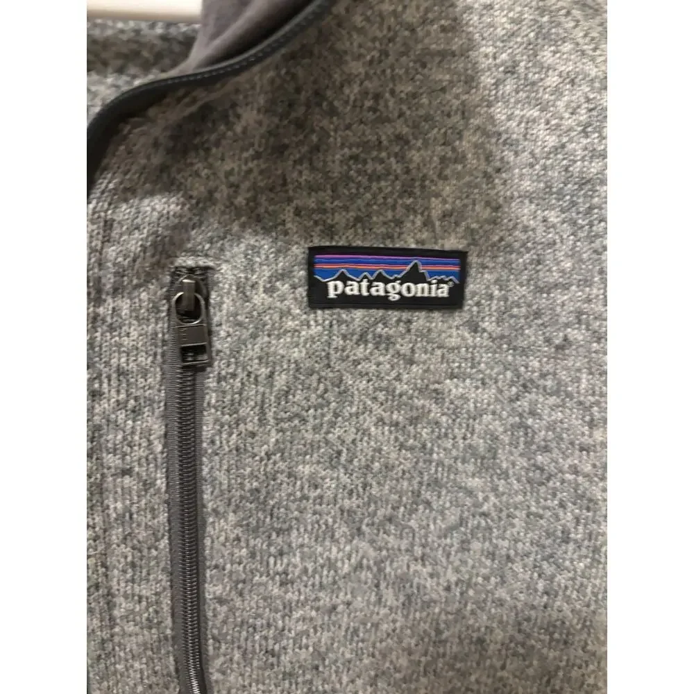 Patagonia Jacket Mens Grey Full Zip Fleece Medium Ohio University Heritage‎ Med